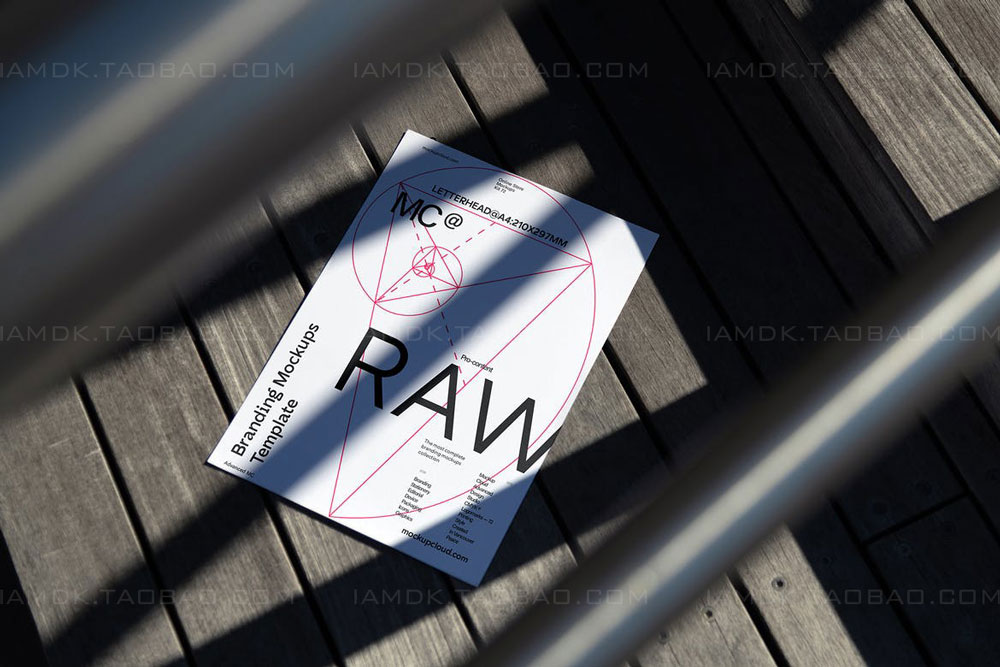 53款品牌VI标志Logo设计名片手提袋信封展示Ps智能贴图样机模板 Raw Branding Mockups Batch 00002_img_2