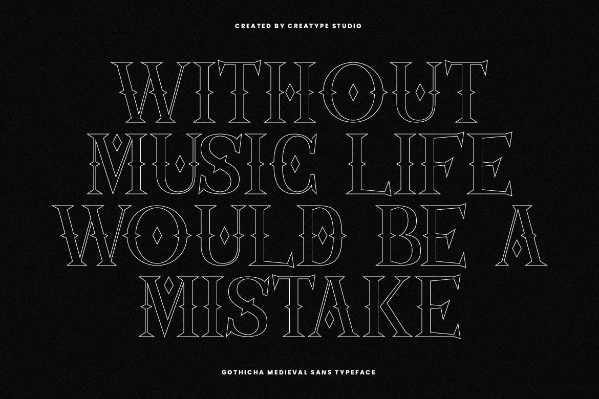 优雅品牌标志包装设计无衬线英文字体 Gothicha Sans Business Font_img_2