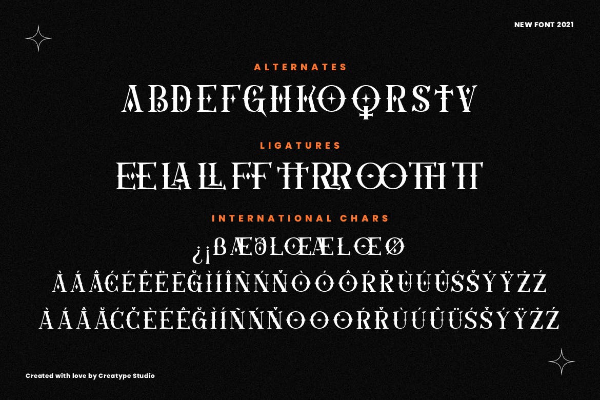优雅品牌标志包装设计无衬线英文字体 Gothicha Sans Business Font_img_2