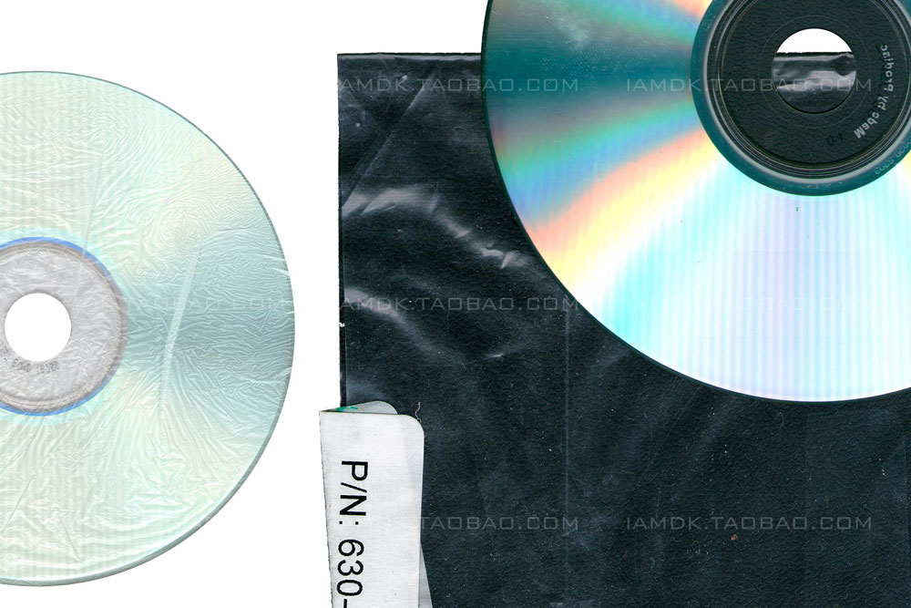 30款潮流CD光盘专辑唱片包装高清PNG免扣图片Ps设计素材 Extra-Detailed Compact Disk Bundle_img_2