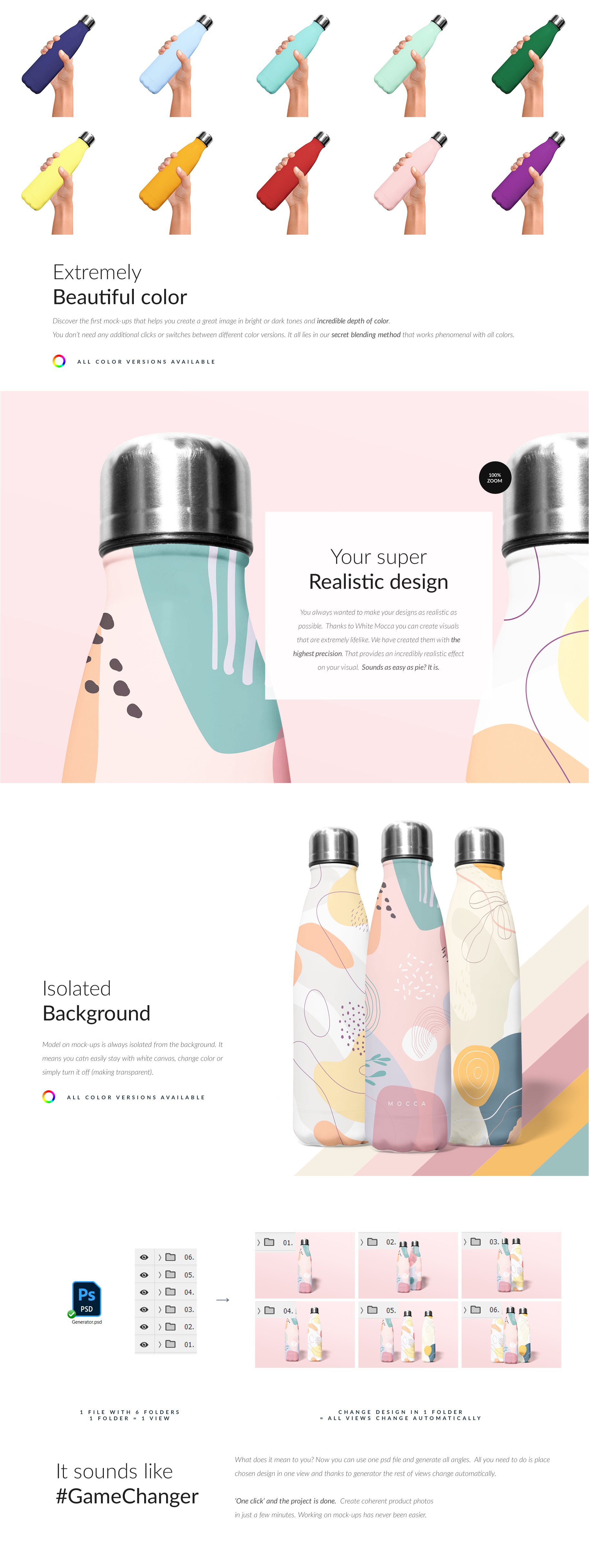 不锈钢保温杯外观设计贴图样机素材 Thermo Water Bottle Mock-ups_img_2