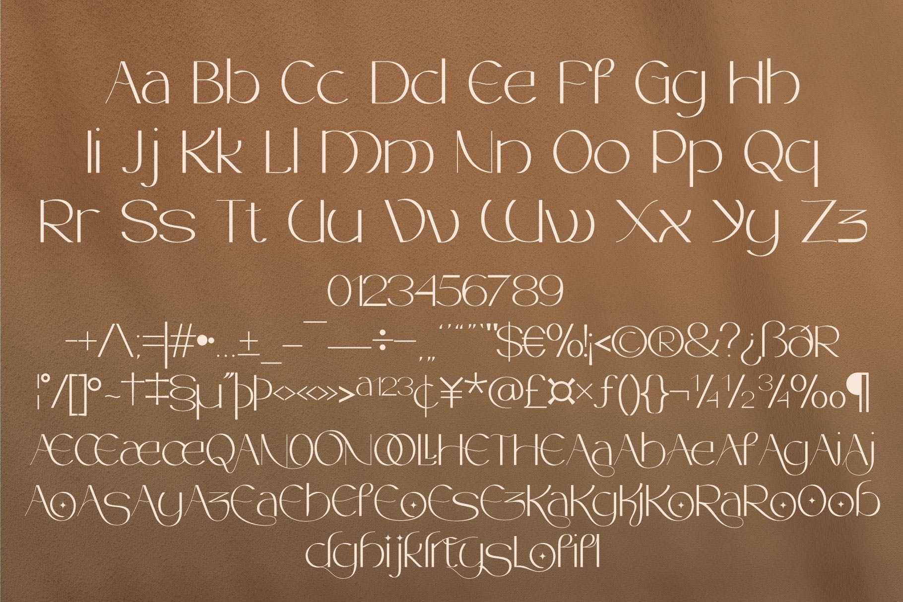 优雅杂志标识海报设计无衬线英文字体 Koshy Luxury Sans Serif Font_img_2