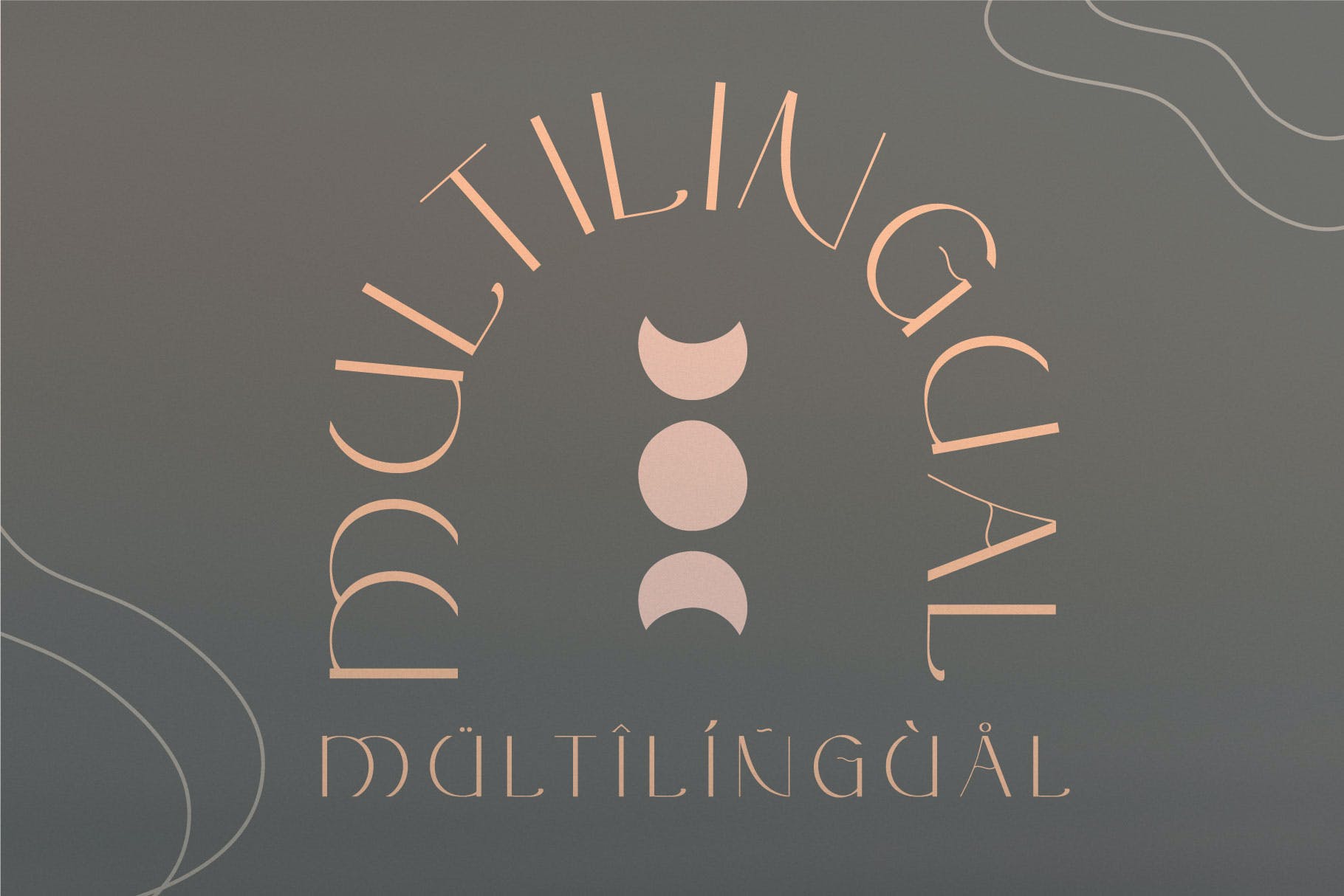 优雅杂志标识海报设计无衬线英文字体 Koshy Luxury Sans Serif Font_img_2