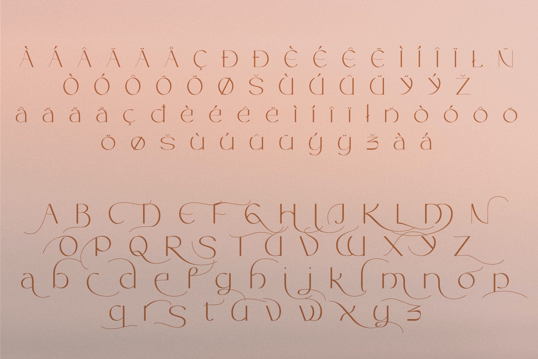 优雅杂志标识海报设计无衬线英文字体 Koshy Luxury Sans Serif Font_img_2