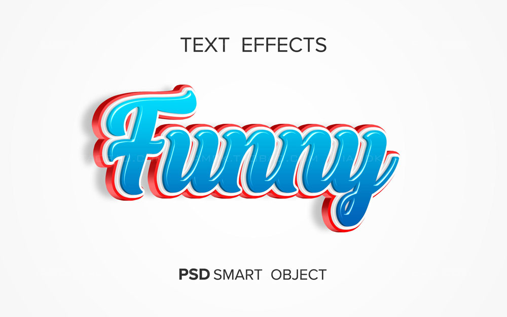 10款创意质感3D立体海报标题Logo设计PSD样机源文件 10 Creative Photoshop Text Effects_img_2