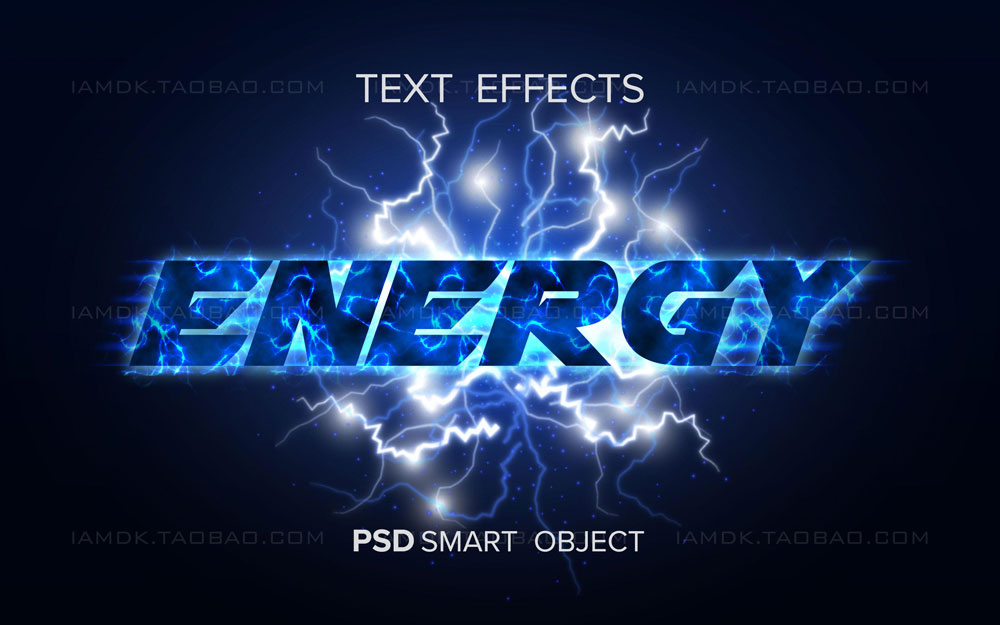 10款创意3D立体标题Logo设计Ps样机模板素材 10 Creative Photoshop Text Effects Vol.2_img_2