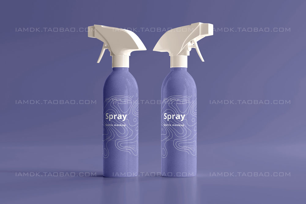 26款化妆品喷雾瓶外观标签设计展示样机模板 Cosmetic Spray Bottle Mockups_img_2