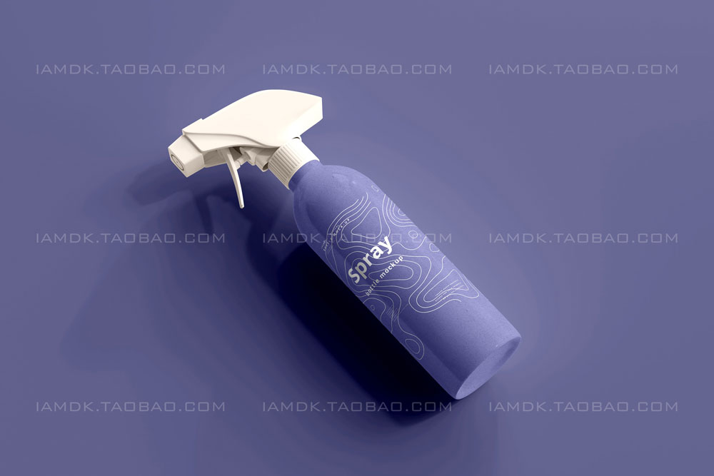 26款化妆品喷雾瓶外观标签设计展示样机模板 Cosmetic Spray Bottle Mockups_img_2