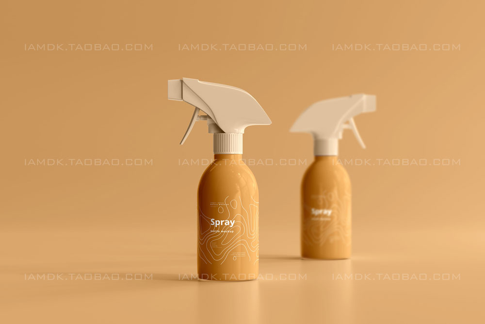 26款化妆品喷雾瓶外观标签设计展示样机模板 Cosmetic Spray Bottle Mockups_img_2