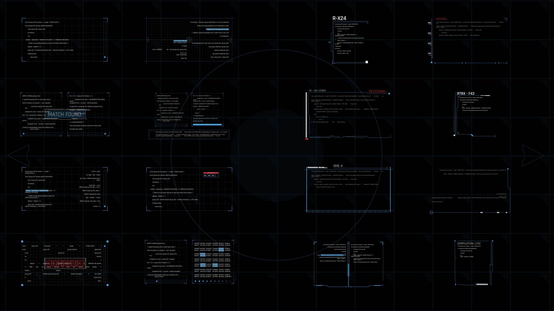 AE模板-700+FUI高科技HUD界面UI动画科幻线条元素包V1.5 Videohive - Extreme HUD Pack V1.5_img_2