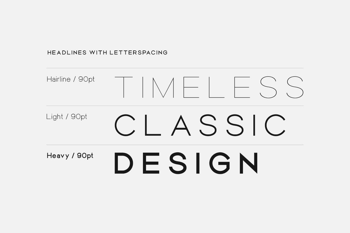现代标识海报徽标logo设计无衬线英文字体 Einer Grotesk - Modern Sans-Serif Typeface_img_2