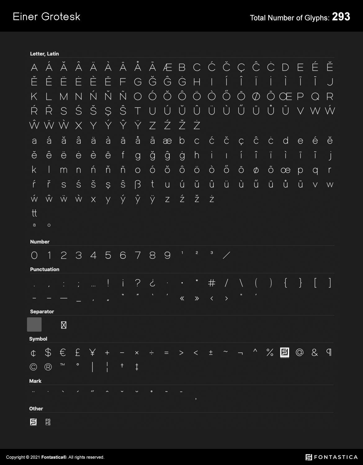 现代标识海报徽标logo设计无衬线英文字体 Einer Grotesk - Modern Sans-Serif Typeface_img_2