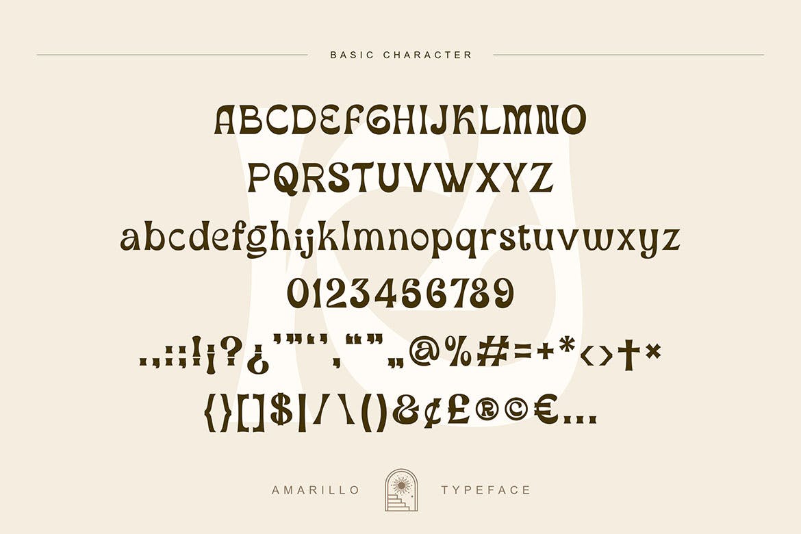 现代品牌标识徽标logo设计无衬线英文字体 Amarillo - Modern Sans Font_img_2