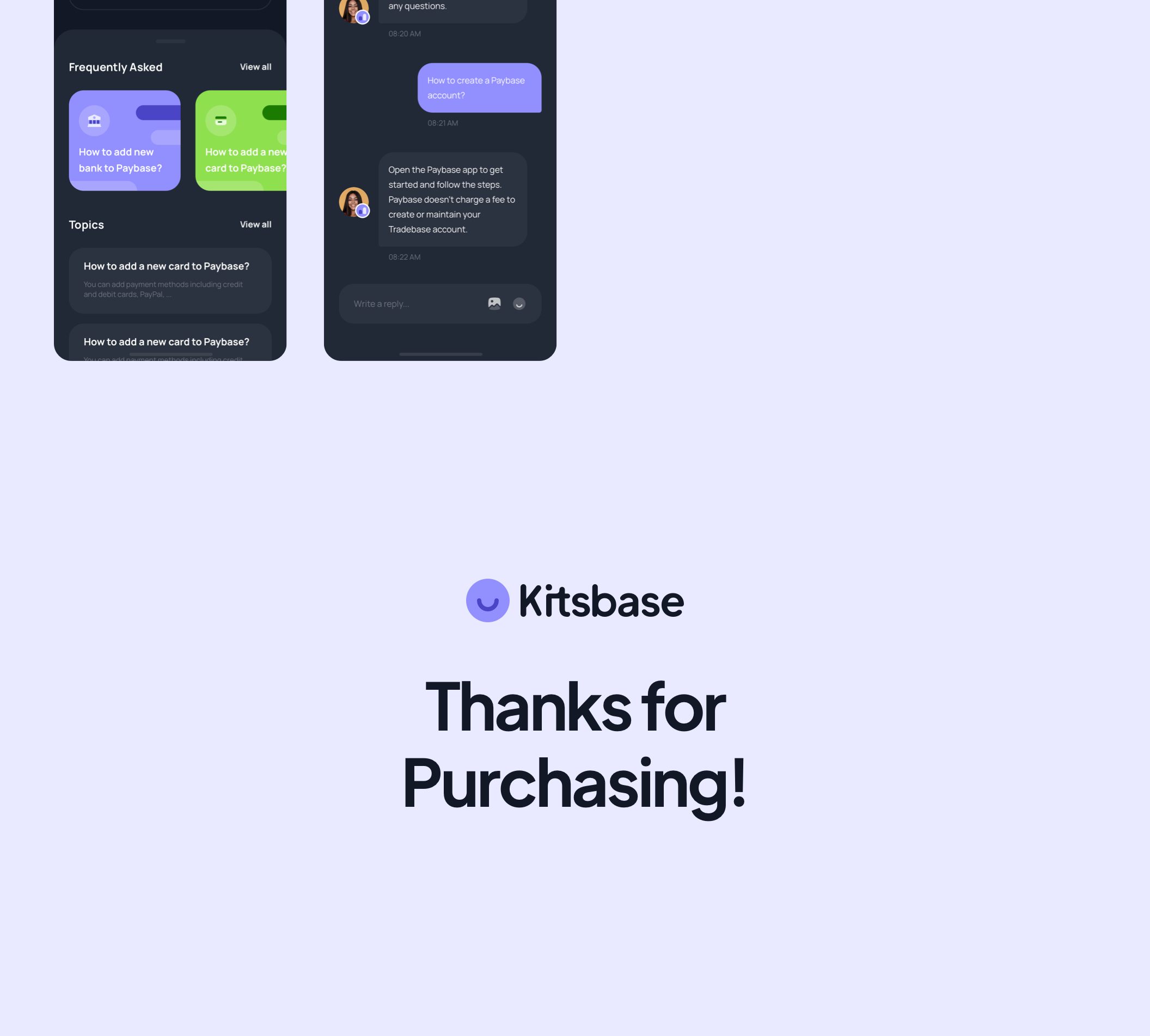 精美财务金融应用程序APP界面设计UI套件素材 Paybase - Finance App UI Kits_img_2