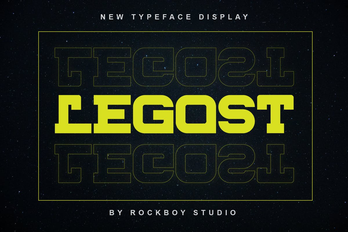 优雅杂志广告标识设计衬线英文字体 Legost - Logotype Font_img_2