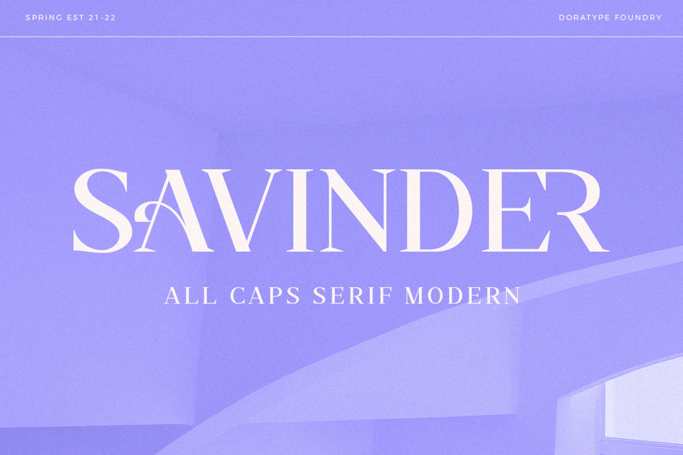 现代杂志海报徽标logo设计衬线英文字体 Savinder_img_2