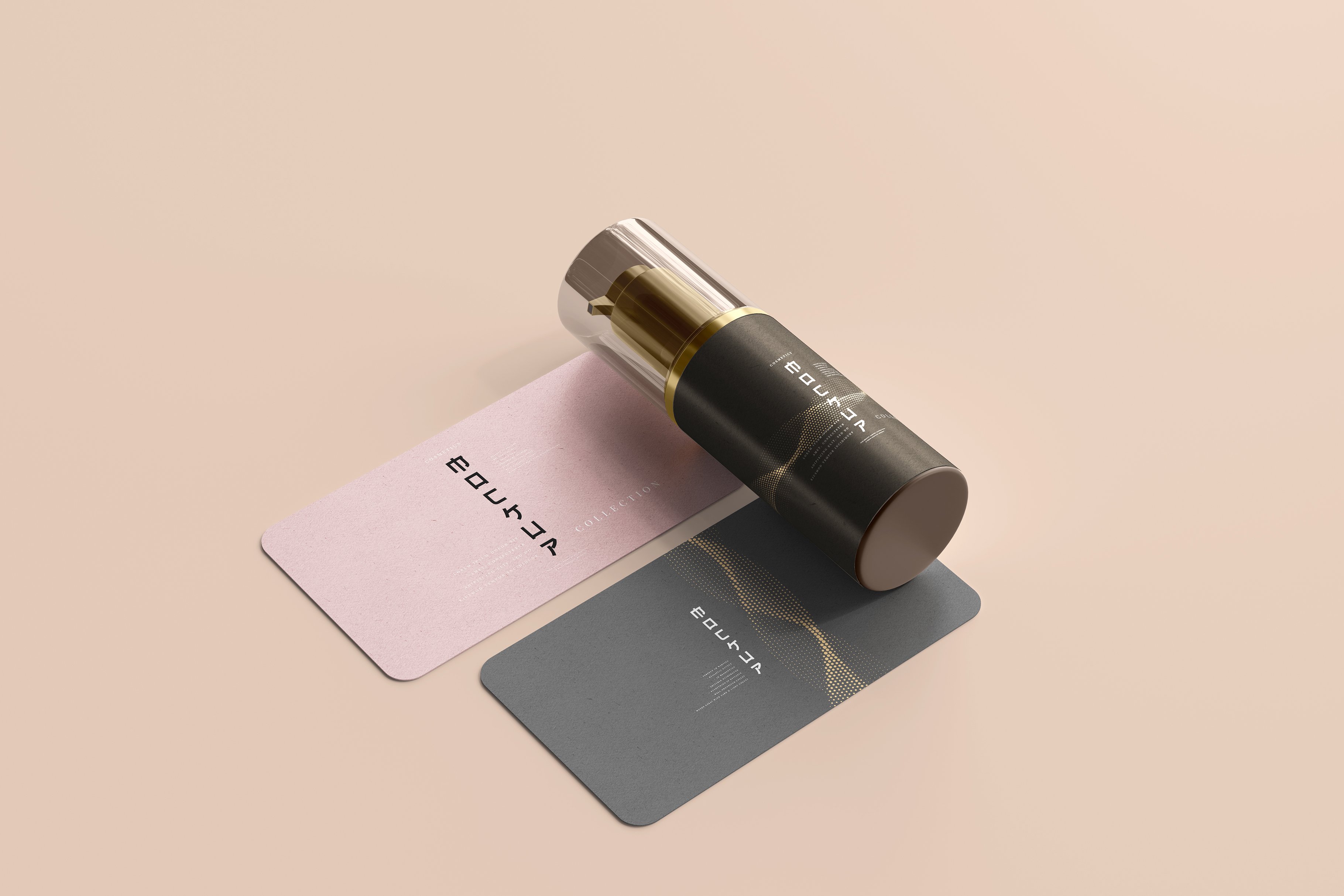 102款品牌化妆品包装标签设计展示Ps贴图样机素材 100+ Cosmetic Branding Mockups_img_2