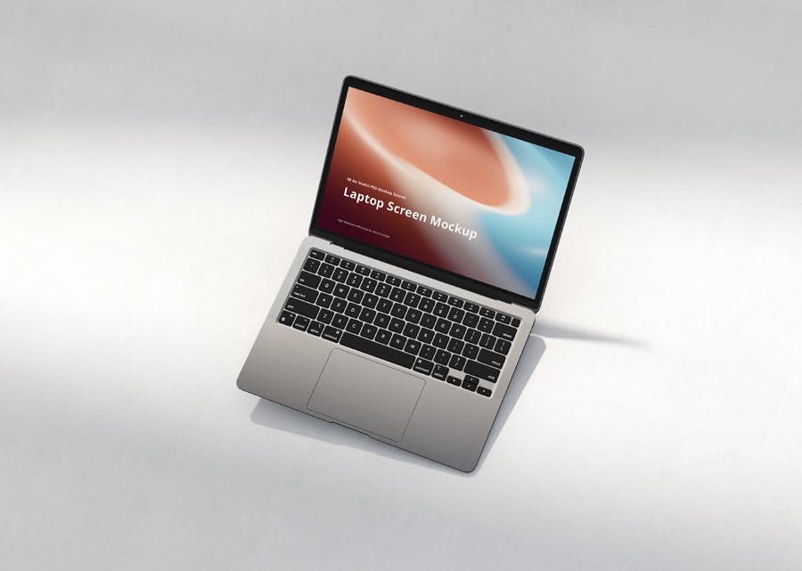 网页设计苹果MacBook air笔记本电脑展示贴图样机 Laptop Mockup Scenes Air_img_2