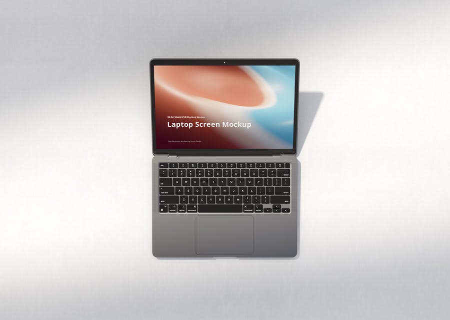 网页设计苹果MacBook air笔记本电脑展示贴图样机 Laptop Mockup Scenes Air_img_2