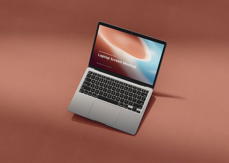 网页设计苹果MacBook air笔记本电脑展示贴图样机 Laptop Mockup Scenes Air_img_2