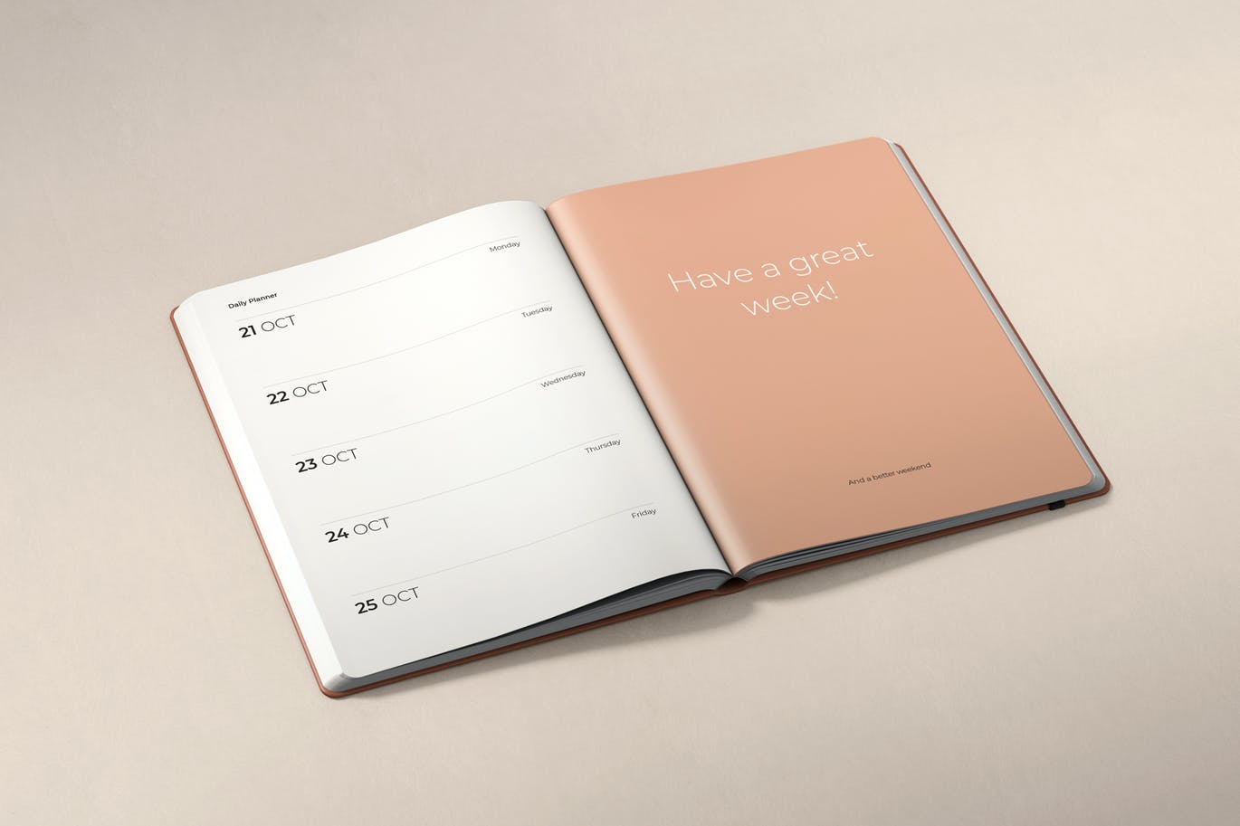 12个多角度办公笔记本记事本设计贴图样机模板 Notebook Planner Mockup_img_2