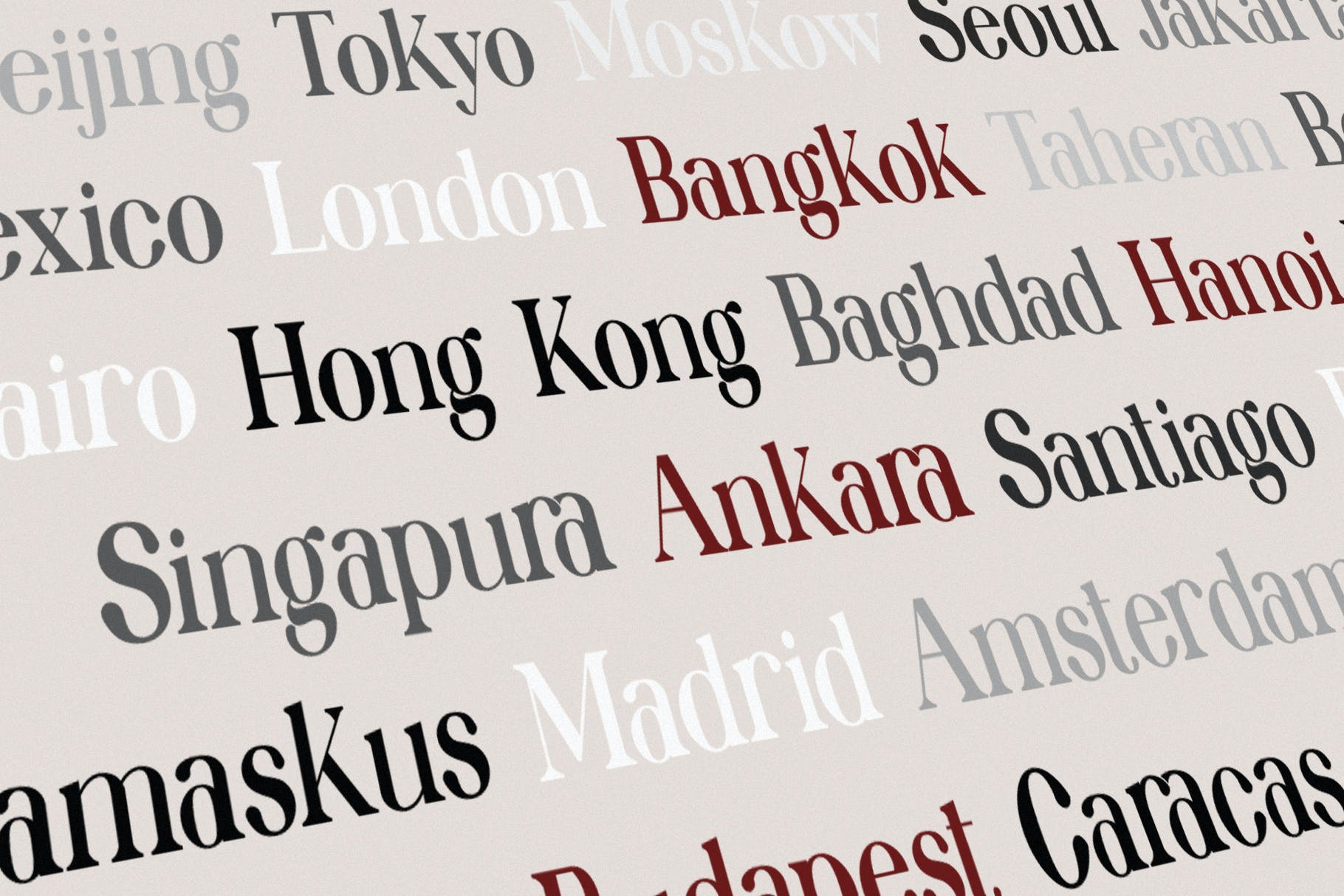 优雅杂志媒体徽标logo设计衬线英文字体 Kollera Elegant Ligauture Serif_img_2