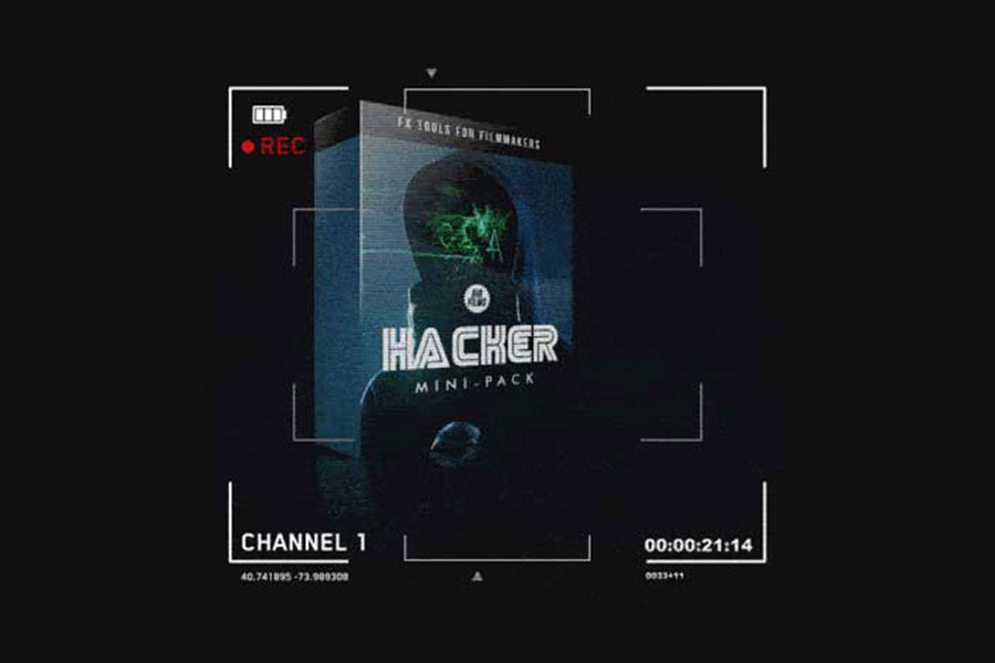 4K视频素材 - 40种故障失真干扰科技骇客动态图形元素 BigFilms -  HACKER – Mini Pack_img_2