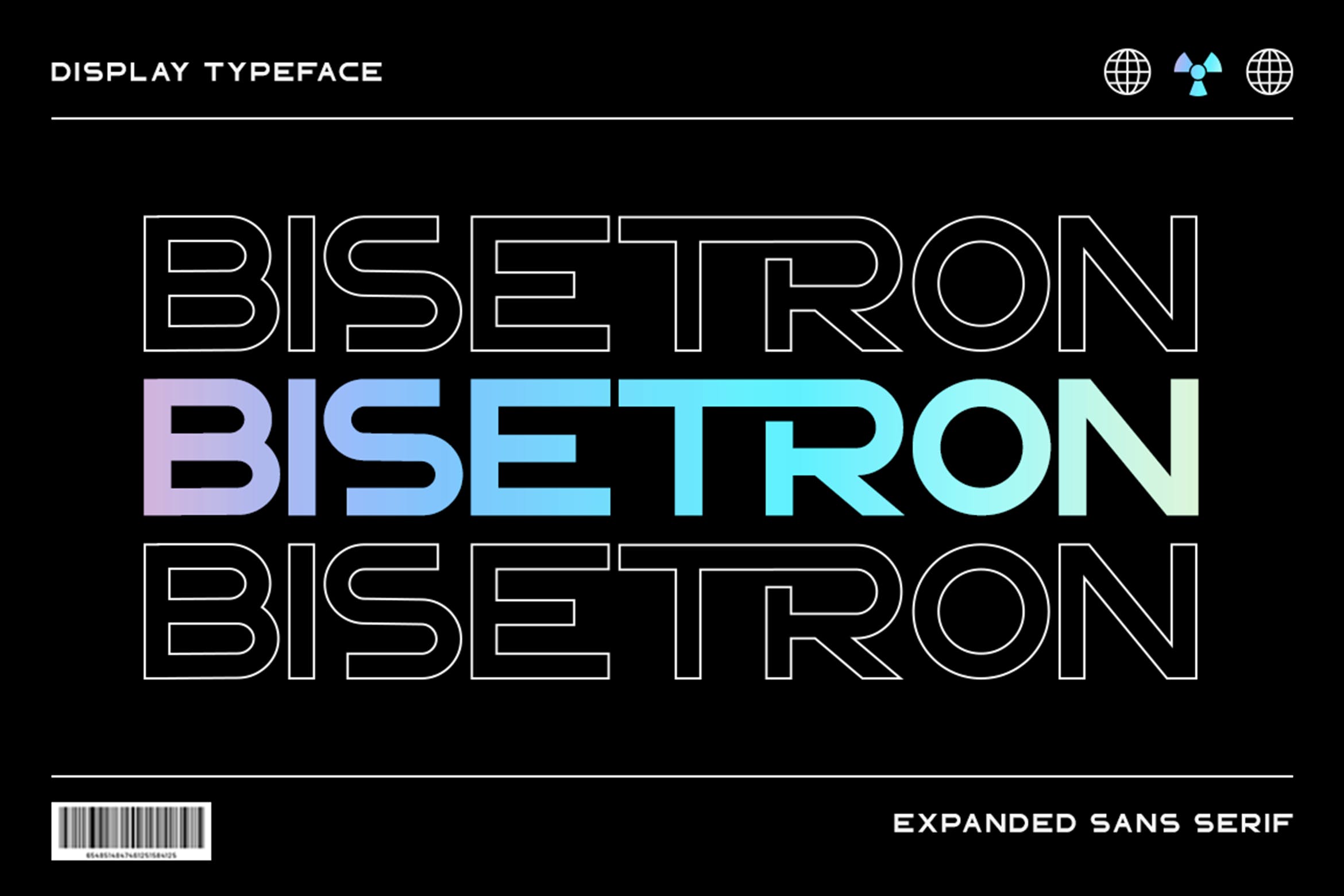 优雅杂志品牌标题设计无衬线英文字体 Bisetron - Business Font_img_2