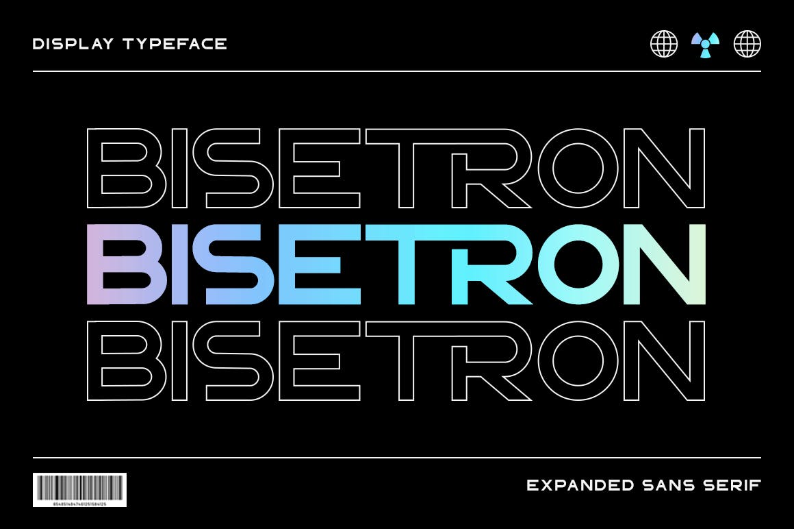 优雅杂志品牌标题设计无衬线英文字体 Bisetron - Business Font_img_2