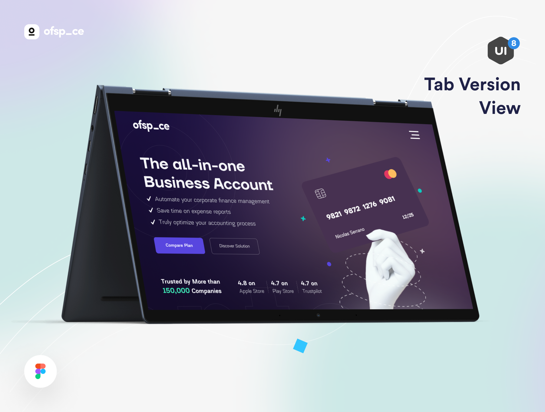 多用途网站登录页界面设计模板套件素材 Multi-concept Landing page UI Kit V2_img_2