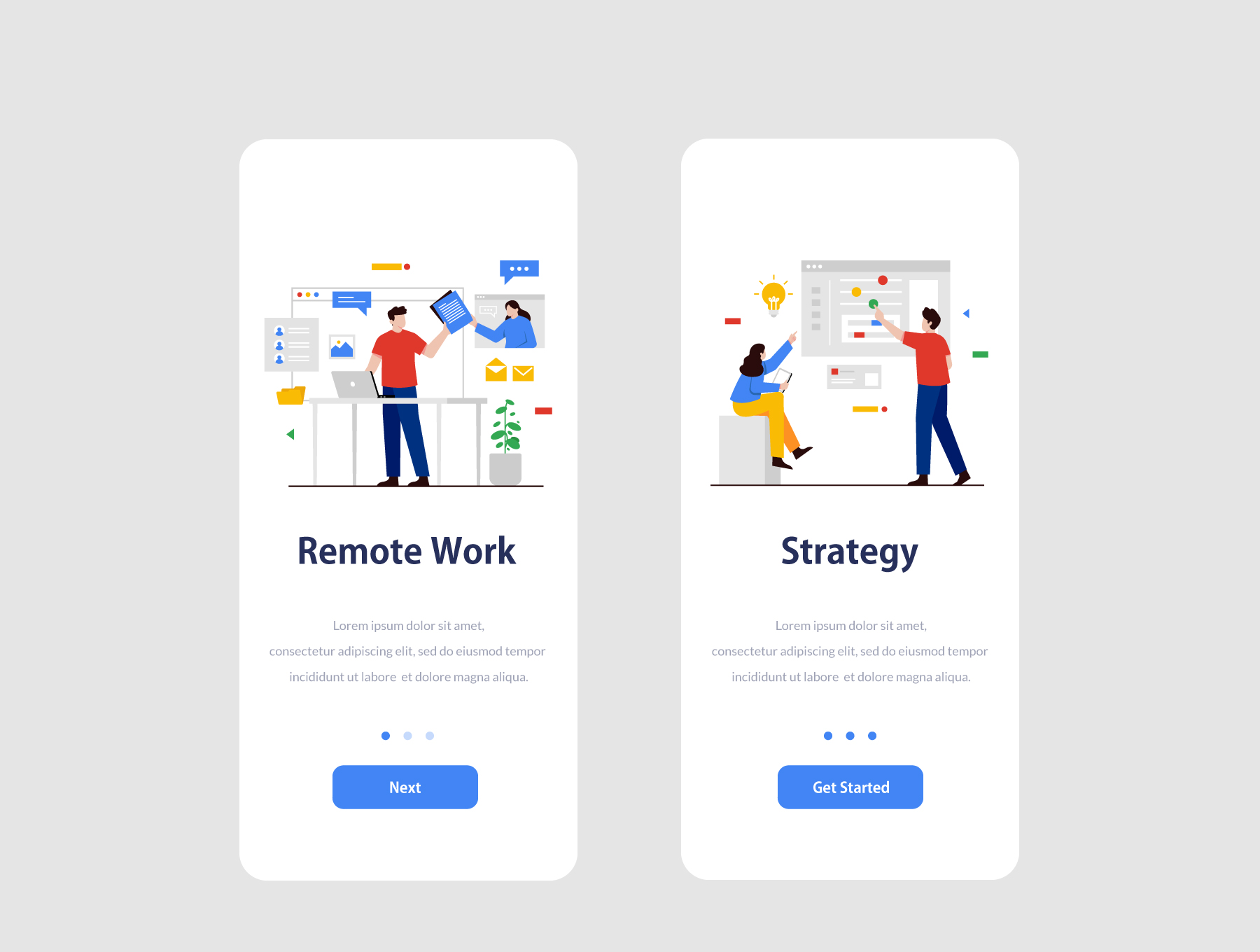 商业团队合作矢量插图设计素材套装 MANIK - Business strategy & Teamwork Illustration Pack_img_2