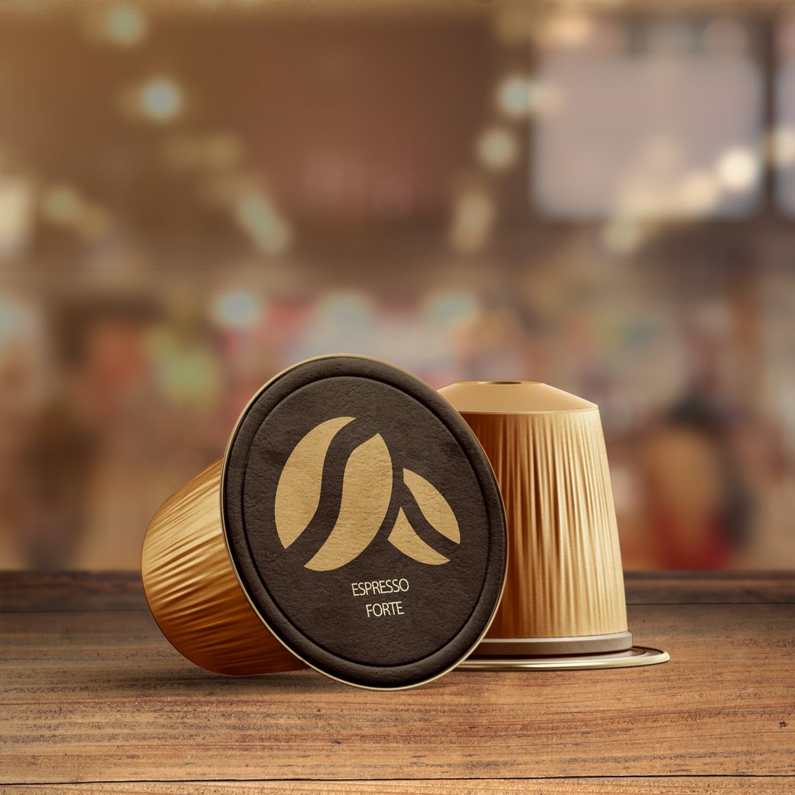 咖啡品牌设计咖啡胶囊包装盒设计贴图样机 Coffee Capsule Mockup_img_2