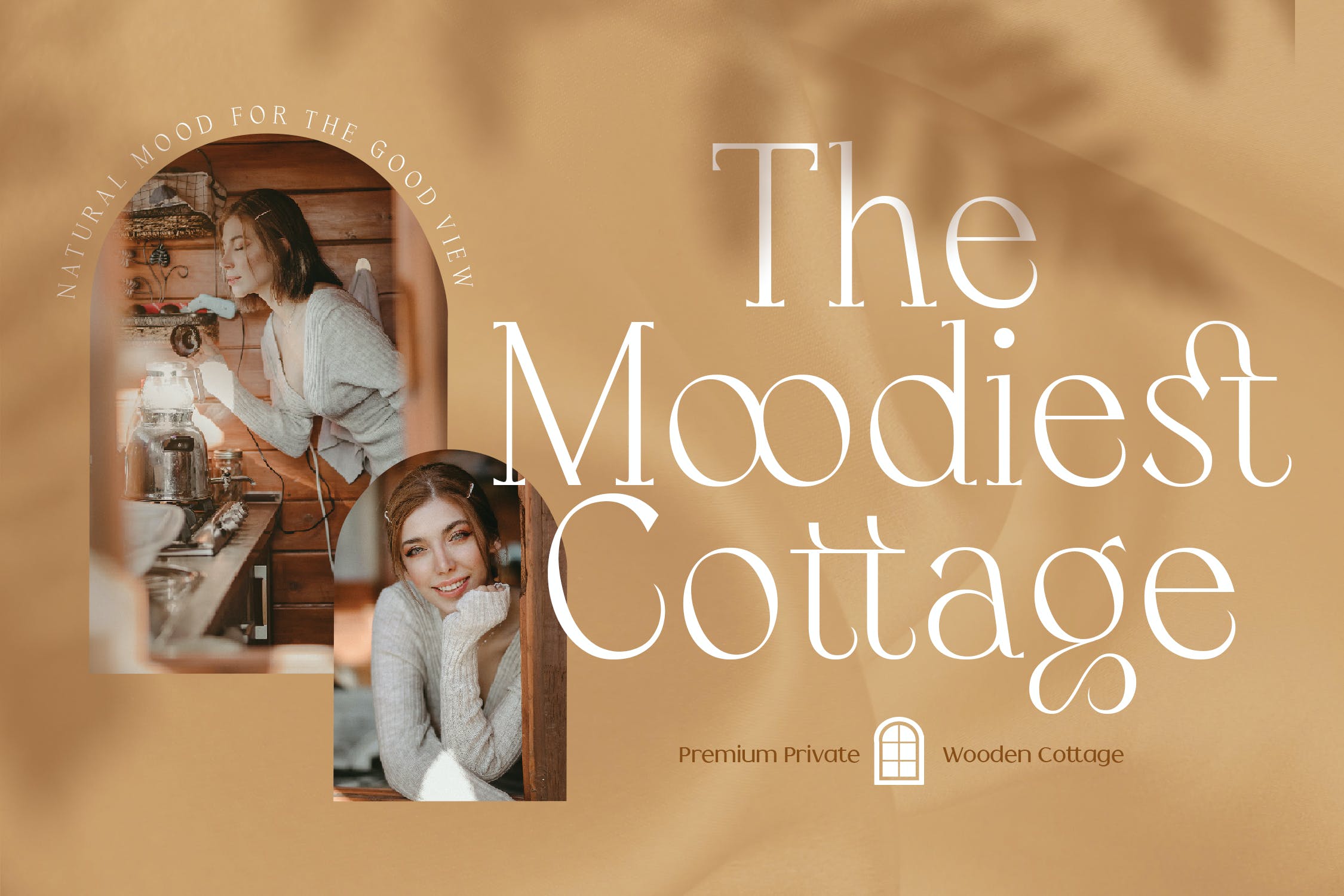 时尚优雅品牌杂志标志设计衬线英文字体 Angle Coast - Elegant Beauty Expressive Serif Font_img_2