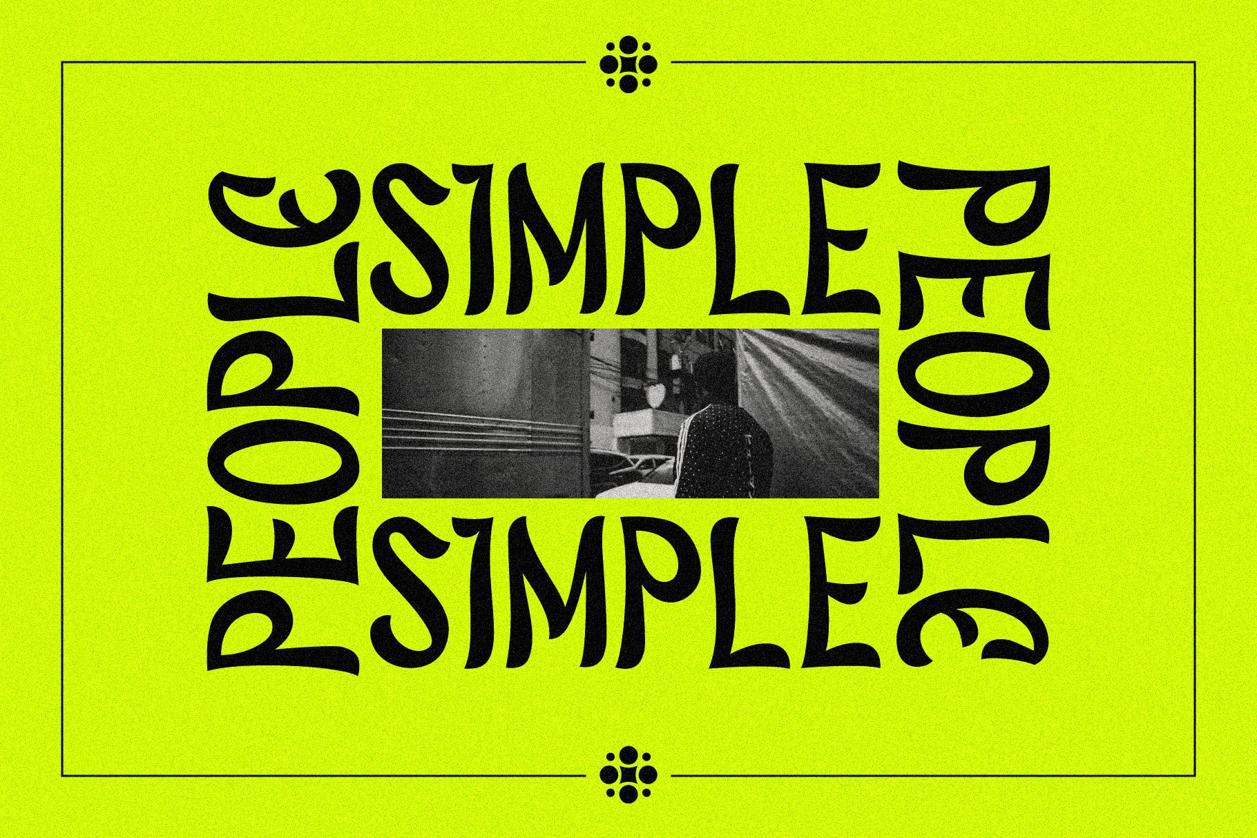 复古标题包装标识设计无衬线英文字体 Sacred Musk  Display Font_img_2