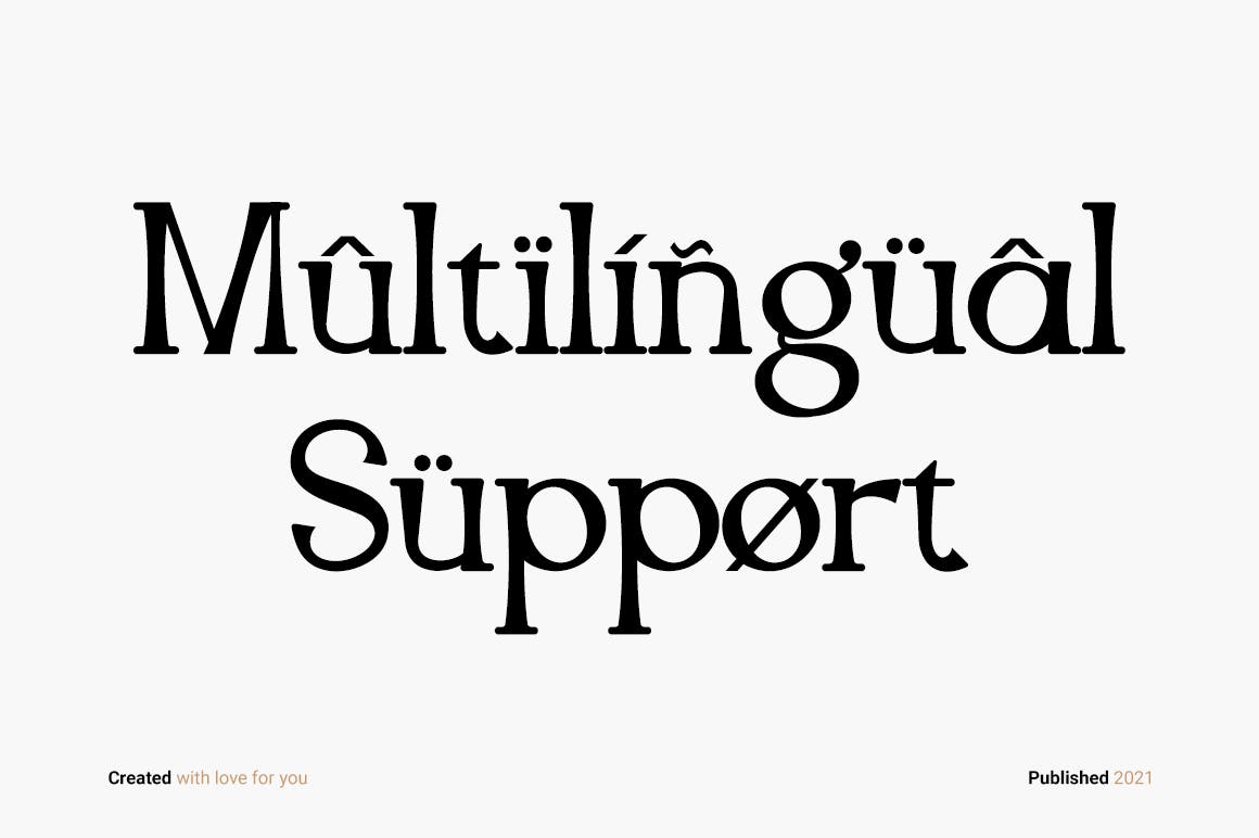 优雅杂志标识广告设计衬线英文字体 Confident - Slab Serif_img_2