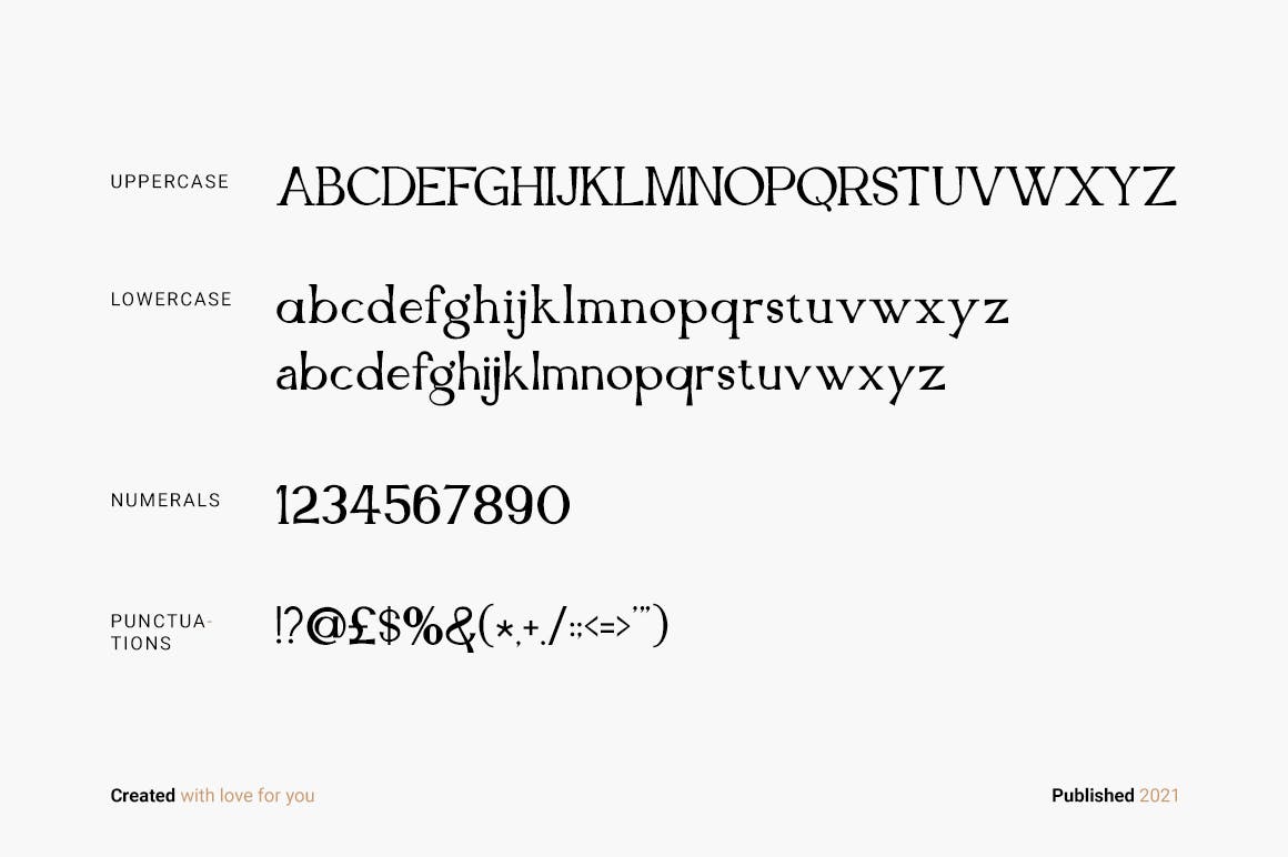 优雅杂志标识广告设计衬线英文字体 Confident - Slab Serif_img_2