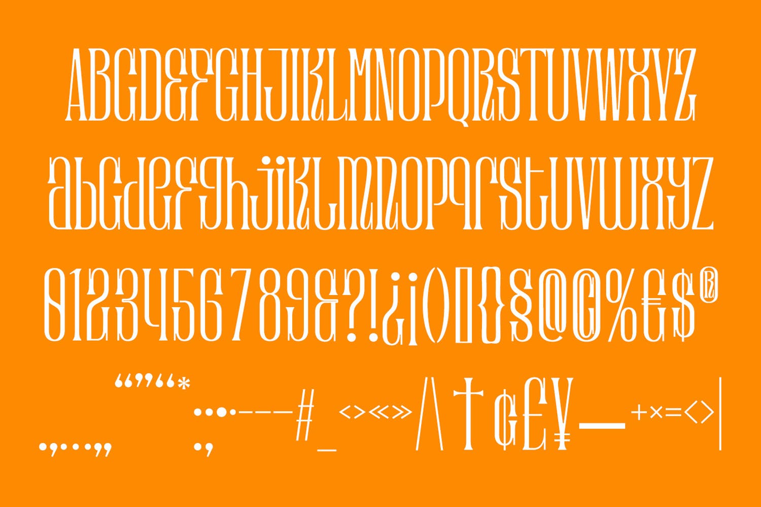 复古优雅品牌标识标题设计衬线英文字体 Ramose - Experimental Classic Display Serif Font_img_2