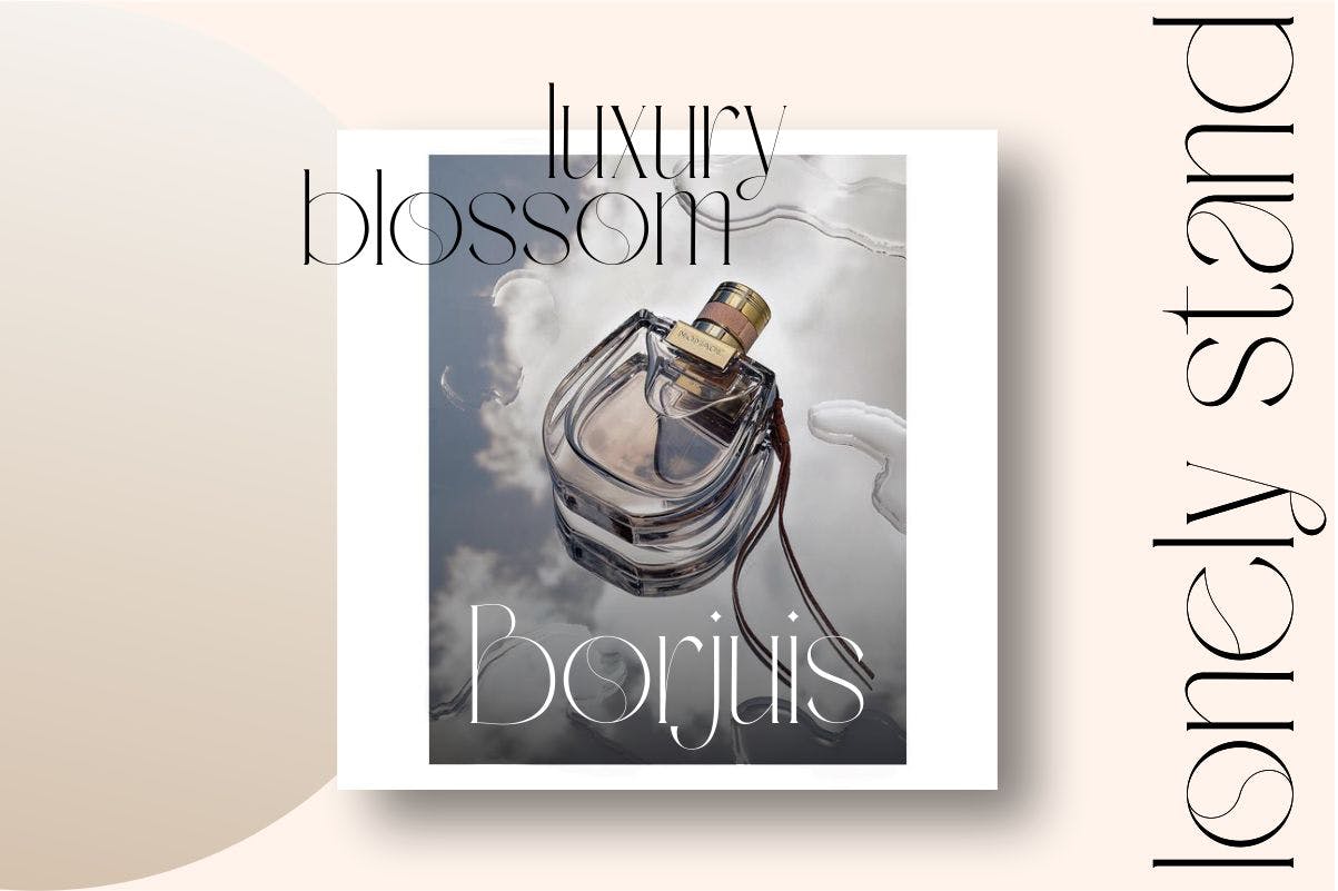 时尚海报品牌徽章设计衬线英文字体 Rosalia  Modern Stylish_img_2