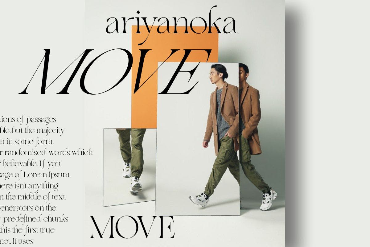 现代奢华品牌海报徽章设计衬线英文字体 Love Story Self Made  Modern Serif_img_2