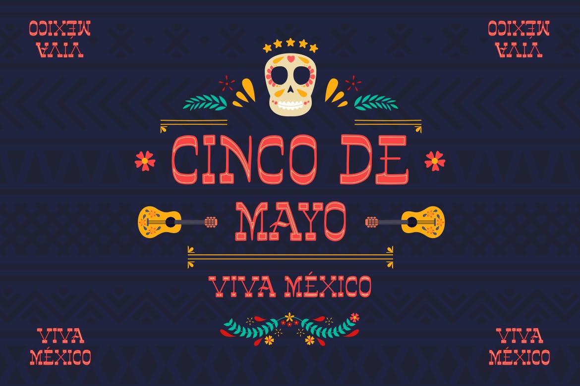 复古品牌海报徽标logo设计衬线英文字体 Mexican City – A Slab Serif Display Font_img_2