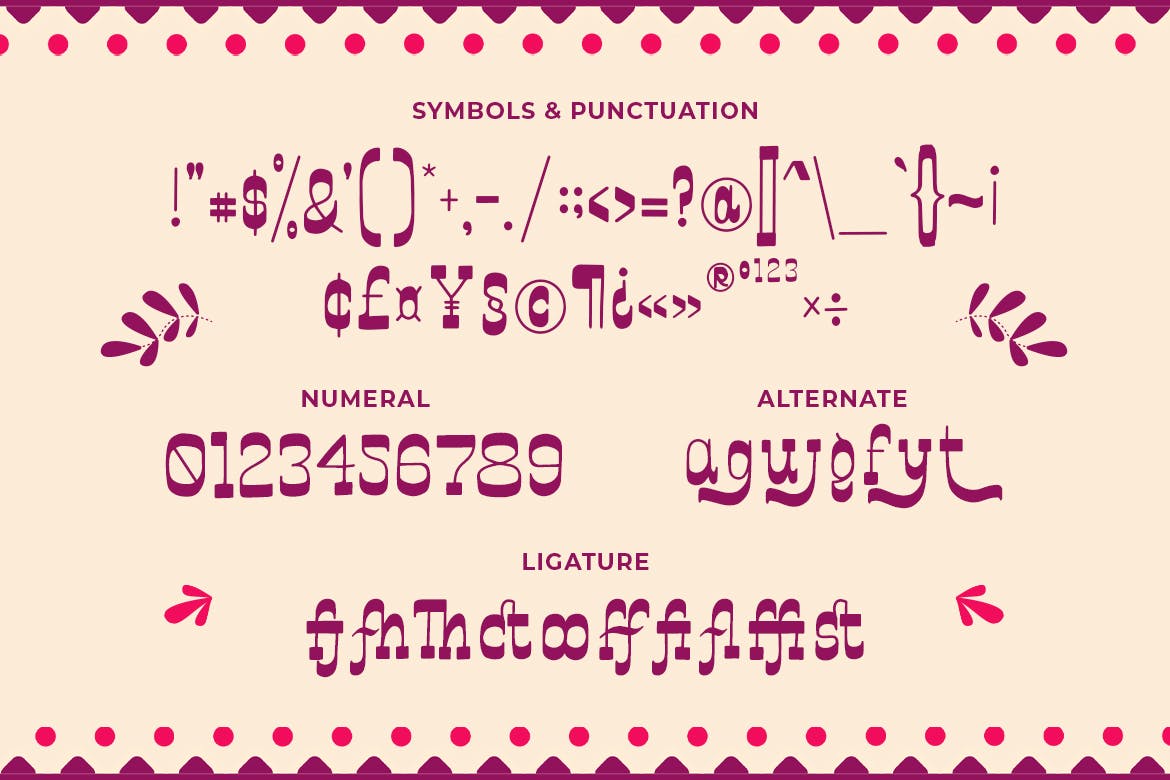 复古品牌海报徽标logo设计衬线英文字体 Mexican City – A Slab Serif Display Font_img_2