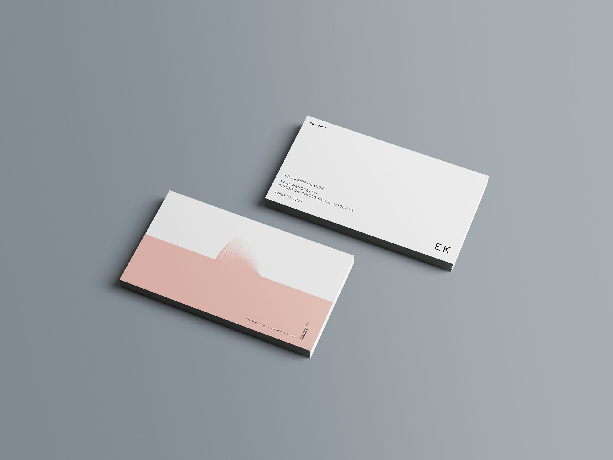 15款品牌标志VI设计办公用品展示贴图样机PSD模板素材 15 Stationery Branding Mockups_img_2