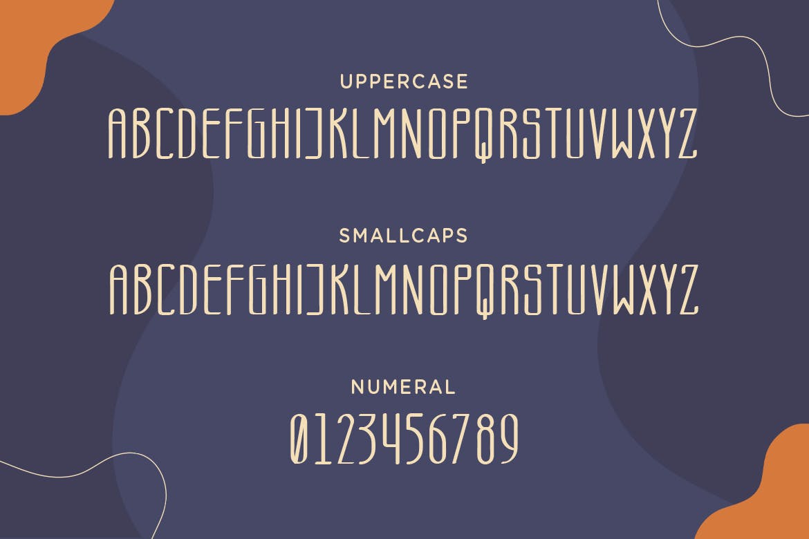 现代简约品牌名片徽标设计无衬线英文字体 Mauricio – A Sans Font Family_img_2