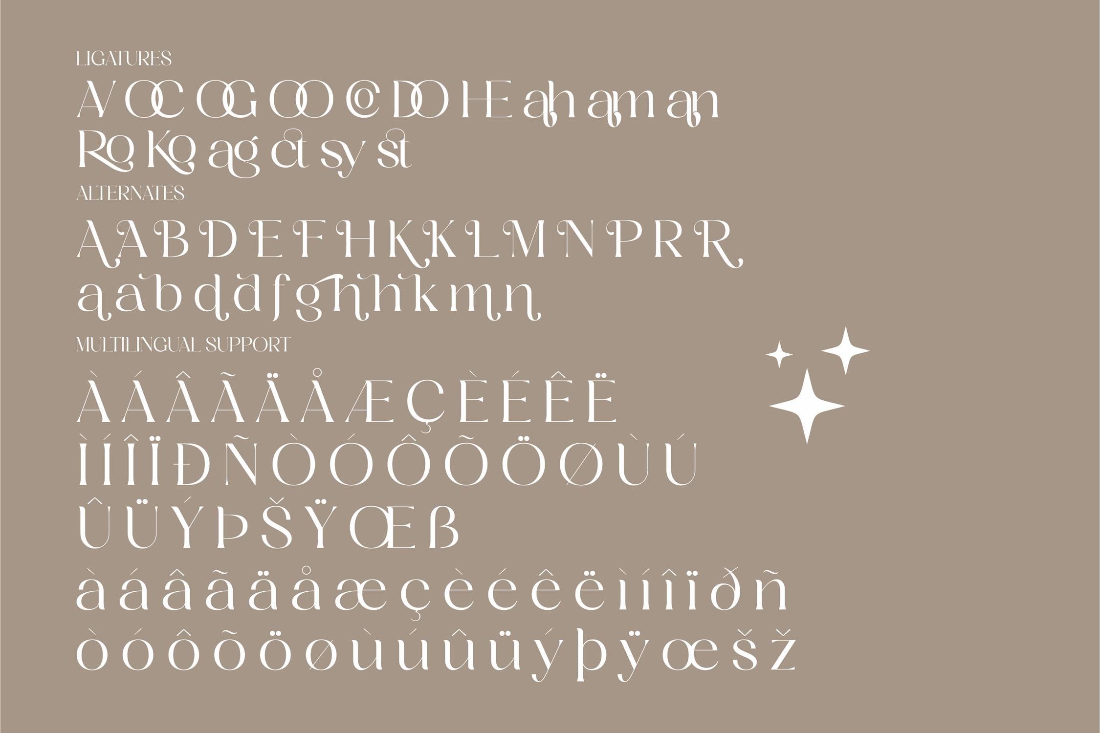 优雅海报品牌项目设计衬线英文字体 Ragasta Minimalist Serif Font LS_img_2