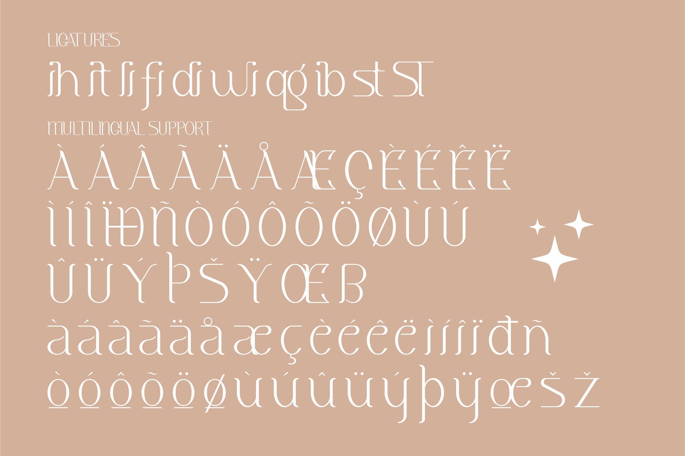 现代优雅品牌标识海报设计衬线英文字体 Meliska Minimalist Serif Font LS_img_2