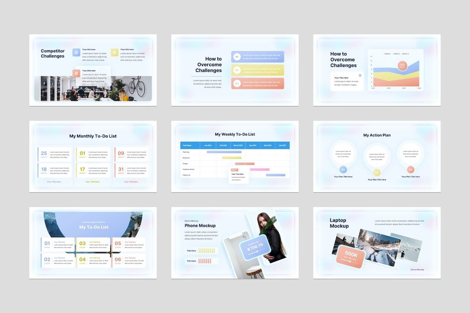 现代企业营销策划提案简报设计ppt+keynote模板 First 90 Days Plan ppt+keynote Template_img_2