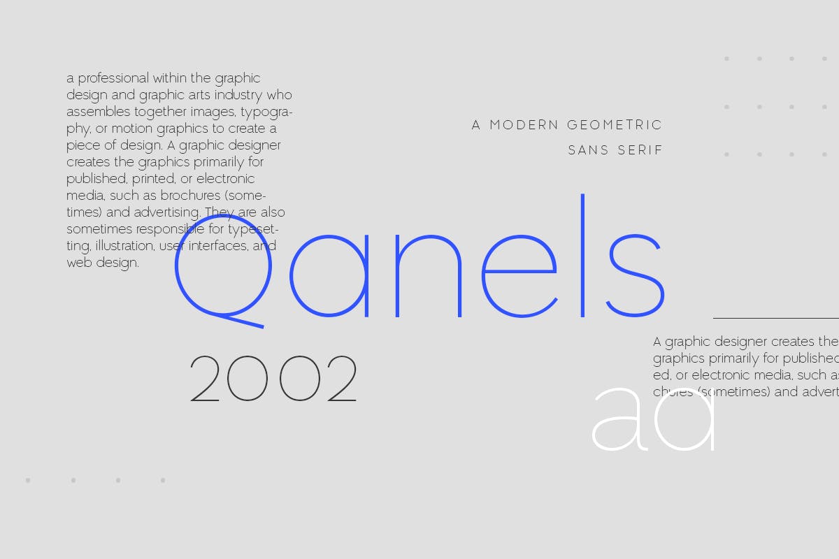 现代杂志标识徽标logo设计无衬线英文字体 Gayaku - Modern Sans Serif Font_img_2