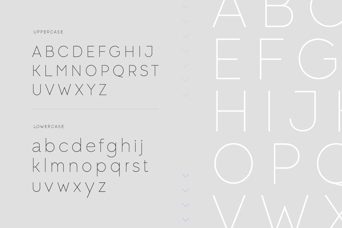 现代杂志标识徽标logo设计无衬线英文字体 Gayaku - Modern Sans Serif Font_img_2