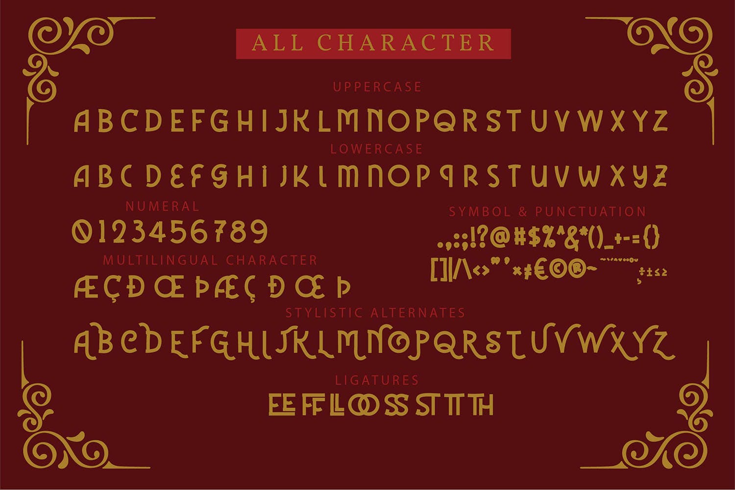 经典复古贺卡报价海报设计无衬线英文字体 Karoline  Classic Vintage Font_img_2