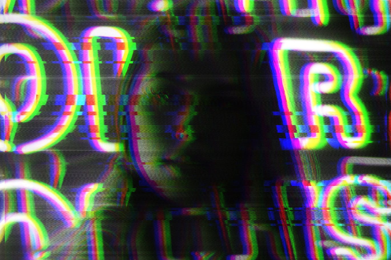 潮流故障毛刺扭曲图像处理特效Ps样式模板素材 Glitch Twitch Photo Effect_img_2